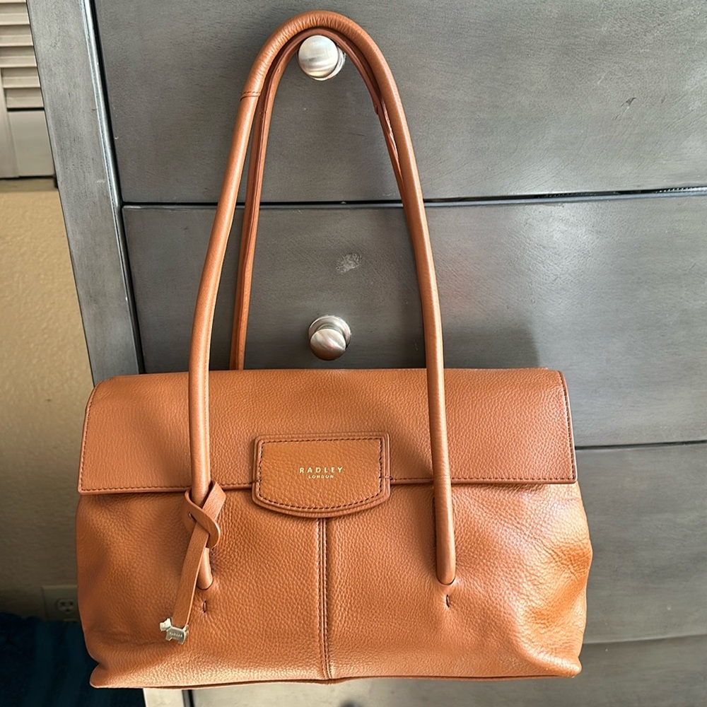 RADLEY LONDON Tan Leather Shoulder Bag